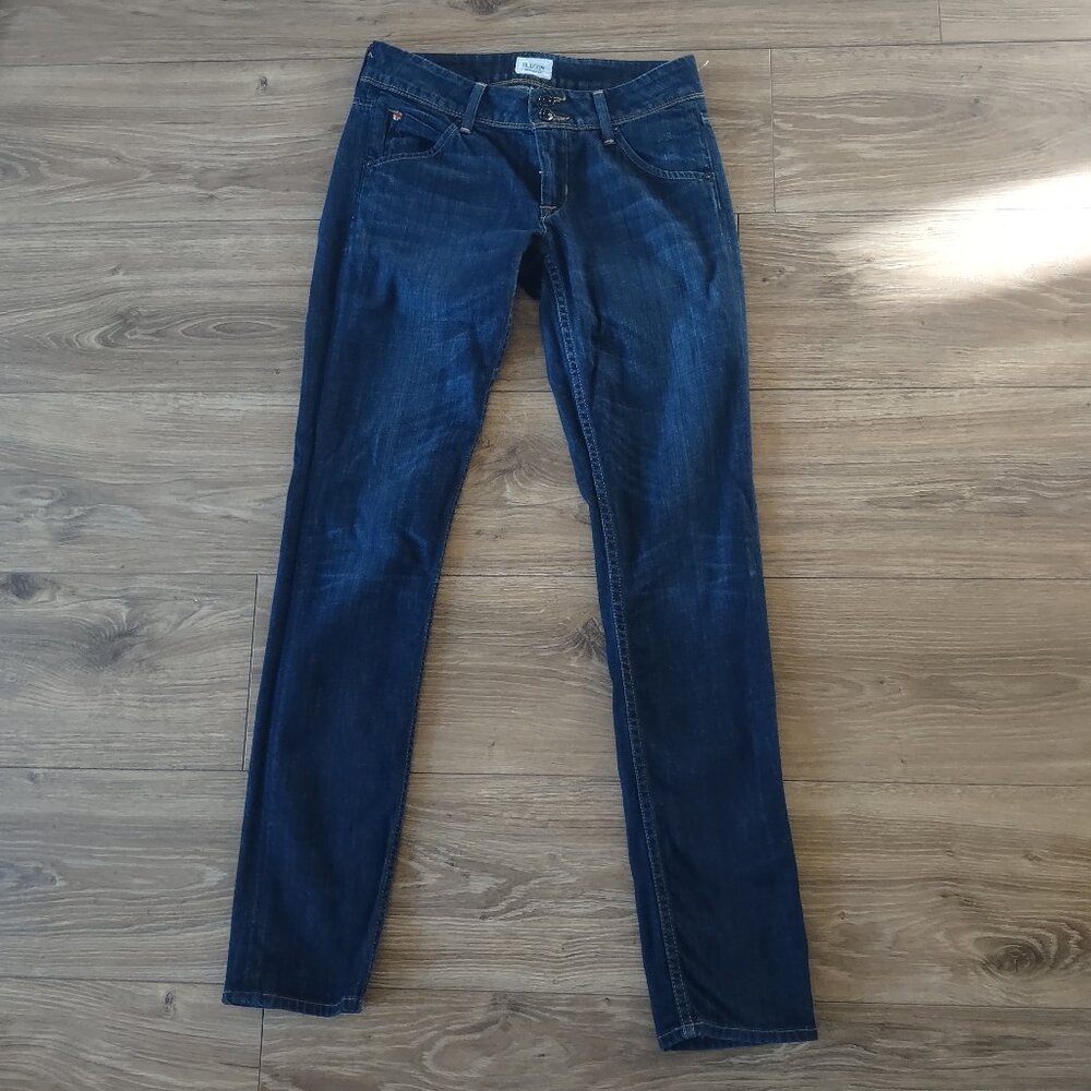 Hudson Collins Flap Skinny Jeans
